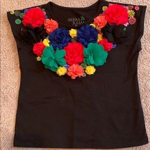 Girls Sierra Julian flower tee